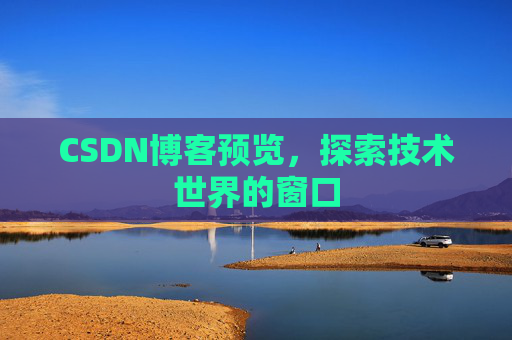 CSDN博客预览,探索技术世界的窗口